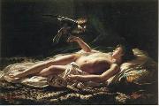 unknow artist Sexy body, female nudes, classical nudes 92 oil painting picture wholesale
